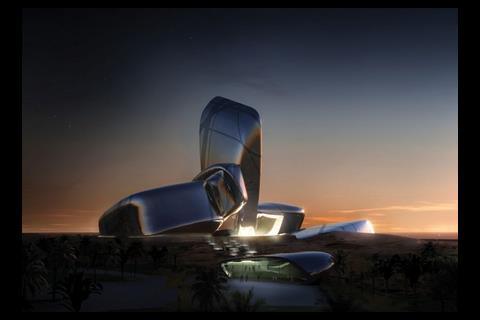 The King Abdulaziz Centre for Knowledge and Culture has just started on site in Dhahran and is designed by Snøhetta with Buro Happold as engineer and Davis Langdon as QS